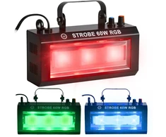 LIGHT4ME STROBE 60W RGB stroboskopinio apšvietimo efektas