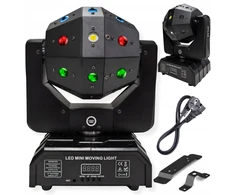 LIGHT4ME ATLAS judantis 4 viename LED daugiafunkcis šviestuvas