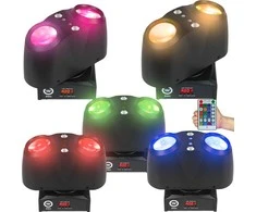 Light4Me SID2 - 4-in-1 LED multi-effect light + beam/laser/strobe effect
