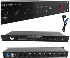 LIGHT4ME XSPLIT 2x4 DMX signalo skirstytuvas