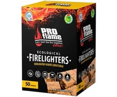 Proflame Expert Uždegiklis Pro Flame Expert Firelighters, 50 vnt.