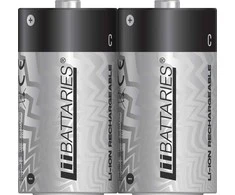 Liibateries LIIBATTARIES LI-ON BATERIJOS C TIPO 2vnt