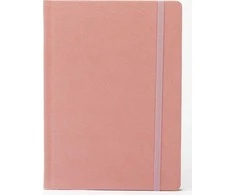 Like U Notebook A5 Pro M + šviesiai rausvas tinklelis