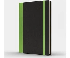 Like U Notebook A5 Pro M + linija juoda / šviesiai žalia