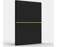 Like U Notebook B6 Pramogos S juoda / citrino tinklelis