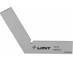 Limit Apriboti plokščią kvadratą 120 ° 75x75 mm
