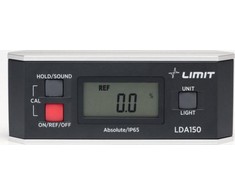 Limit Apriboti LDA 150 skaitmeninį gulsčiuką ir transporterį