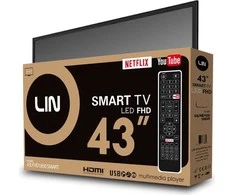43 colių televizorius LIN 43LFHD1850 SMART Full HD DVB-T2
