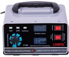 Linbox Prostownik automobilinis 12/24V Linbox