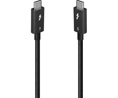Thunderbolt Laidas - LINDY Thunderbolt 5 Laidas, 40Gbps, 100W PD, 1 m, Juodas