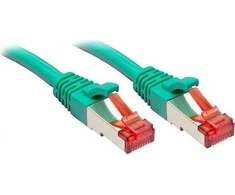 Tinklo Kabelis - LINDY Cat.6 S/FTP Tinklo Kabelis, RJ45, M/M, 250MHz, 27AWG, 7.5 m, Žalias