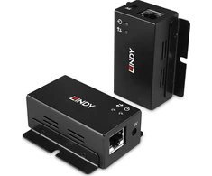 USB Prailginimas - LINDY 2 Prievadų USB 2.0 Cat.6 Prailginimas, 50 m, Juodas