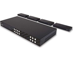 AV Ilgintuvas - LINDY Cat.6 HDMI 4K60 HDBaseT Matrix su 4 Imtuvais 150 m