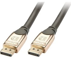 Kabelis Lindy DisplayPort - DisplayPort 20m aukso (37808)