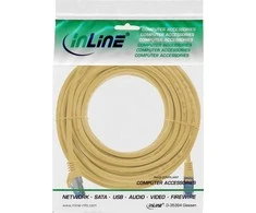 Lindy „InLine®“ jungiamasis kabelis, Cat.6A, S/FTP, TPE (LSZH), CCA, geltonas, 5 m