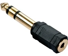 AV adapteris Lindy Jack 3.5mm - 6,3mm juodas (35620)