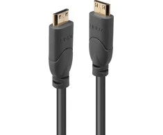 HDMI kabelis - LINDY Mini HDMI į Mini HDMI 0.5m 4K 30Hz auksu padengtas