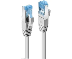 Tinklo Kabelis - LINDY RJ-45 S/FTP LSZH Tinklo Kabelis, Cat.6A Kištukas, Cat.7 Neapdirbtas Kabelis, 2 m, Pilkas, 10 vnt.