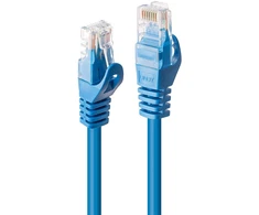 Tinklo Kabelis - LINDY Cat.6 U/UTP Tinklo Kabelis, RJ45, M/M, 250MHz, CCA, 7.5 m, Mėlynas