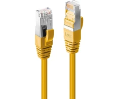 Tinklo Kabelis - LINDY Cat.6A S/FTP LSZH Tinklo Kabelis, RJ45, M/M, 500MHz, 1 m, Geltonas