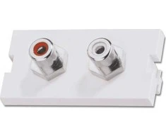 Lindy Module 2xRCA (garso) skirtas Lindy sieniniam rėmui 60563