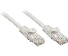 Tinklo Kabelis - LINDY Cat.6 U/UTP Tinklo Kabelis, RJ45, M/M, 250MHz, CCA, 2 m, Pilkas