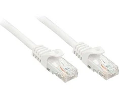 Tinklo Kabelis - LINDY Cat.6 U/UTP Tinklo Kabelis, RJ45, M/M, 250MHz, CCA, 3 m, Baltas