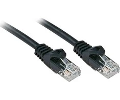 Tinklo Kabelis - LINDY Cat.6 U/UTP Tinklo Kabelis, RJ45, M/M, CCA, 250MHz, 5 m, Juodas