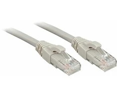 Tinklo Kabelis - LINDY Cat.6 U/UTP LSZH Tinklo Kabelis, RJ45, M/M, 250MHz, 26AWG, 1 m, Pilkas