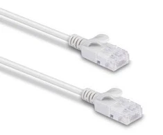 Tinklo Kabelis - LINDY Cat.6A U/FTP LSZH Ultra Slim Tinklo Kabelis, RJ45, M/M, 500MHz, 30AWG, 0.5 m, Pilkas