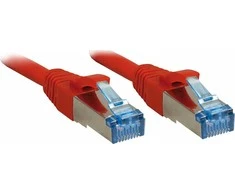 Tinklo Kabelis - LINDY Cat.6A S/FTP LSZH Tinklo Kabelis, RJ45, M/M, 500MHz, 10 m, Raudonas