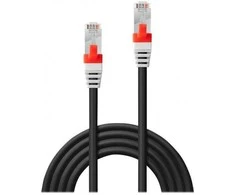 Tinklo Kabelis - LINDY Cat.6A S/FTP LSZH Tinklo Kabelis, RJ45, M/M, 500MHz, 26AWG, 7.5 m, Juodas