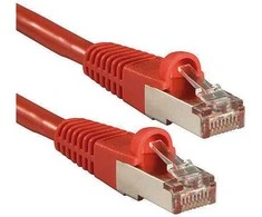 Tinklo Kabelis - LINDY Cat.6 S/FTP Tinklo Kabelis, RJ45, M/M, 250MHz, 28AWG, 7.5 m, Raudonas