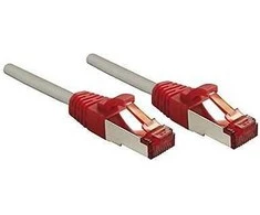 Tinklo Kabelis - LINDY CrossOver Cat.6 S/FTP Tinklo Kabelis, RJ45, M/M, 250MHz, 27AWG, 7.5 m, Pilkas