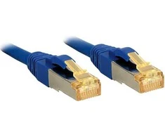Tinklo Kabelis - LINDY RJ45 S/FTP LSZH Tinklo Kabelis, Cat.6A Kištukas, Cat.7 Neapdirbtas Kabelis, 20 m, Mėlynas