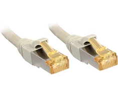 Tinklo Kabelis - LINDY RJ45 S/FTP LSZH Tinklo Kabelis, Cat.6A Kištukas, Cat.7 Neapdirbtas Kabelis, 7,5 m, Pilkas
