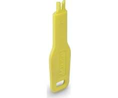 Tinklo Priedas - LINDY RJ45 Prievado Blokavimo Raktas 20x74,55x5,9mm ABS Geltonas