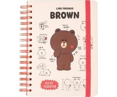 Line Friends Notes/Bloknotas A5