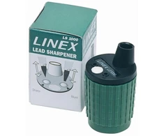 Linex LS 1000 rankinis pieštukų drožtukas, juodas ir žalias (100412091)