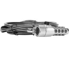 Targus DEFCON CPact Resettable Combo R Sidabrinis