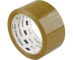 Lipni juosta, akrilas, 3M, raudona, 50mm, 66m