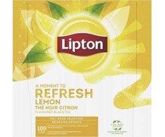 Lipton Citrinų skonio arbata „A Moment to Refresh“ 100 pakelių