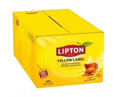 Lipton Arbata LIPTON juoda, Geltona Label, 400 pakelių