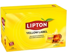 Lipton Arbata LIPTON juoda, Geltona Label, 600 pakelių