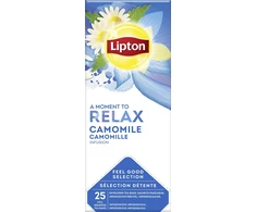 Lipton LIPTON Relax žolelių arbata, ramunėlių, 25 pakeliai
