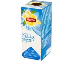 Lipton LIPTON Relax žolelių arbata, ramunėlių, 25 pakeliai