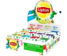 Lipton Arbatos rinkinys „Varity Pack“ – 12 skirtingų skonių – iš viso 180 pakelių
