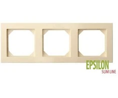 Trivietis rėmelis LIREGUS EPSILON, smėlio spalvos