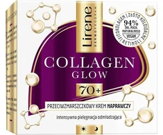 Lirene Atstatomasis kremas nuo raukšlių Collagen Glow 70+ 50ml