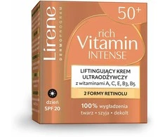 Lirene Dieninis kremas su intensyviu stangrinančiu poveikiu, praturtintas vitaminais, SPF20, 50 ml